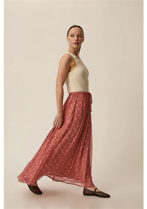 Gonna Des Petits Hauts Velusine Flora in mousseline di viscosa Des Petits Hauts | Tute & Jumpsuit | 1E260489FLORA